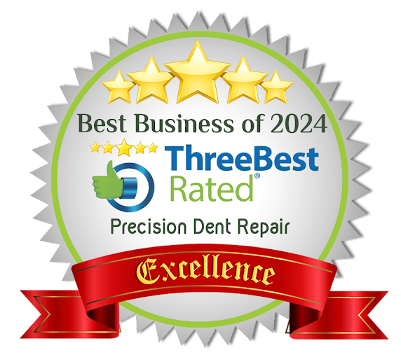 Precision Dent Repair 2024 Consumer Choice Award for paintless dent repair in Hamilton Ontario